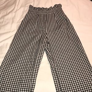 Topshop checked pant